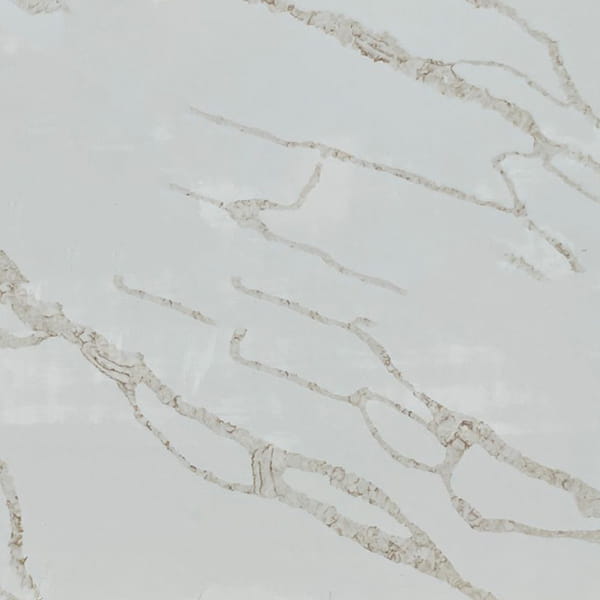 Calacatta Crystalo Quartz Countertops