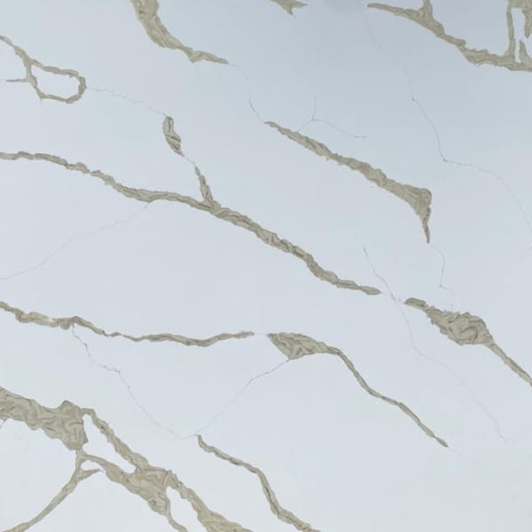 Calacatta Monarch Gold Jumbo Quartz Countertops