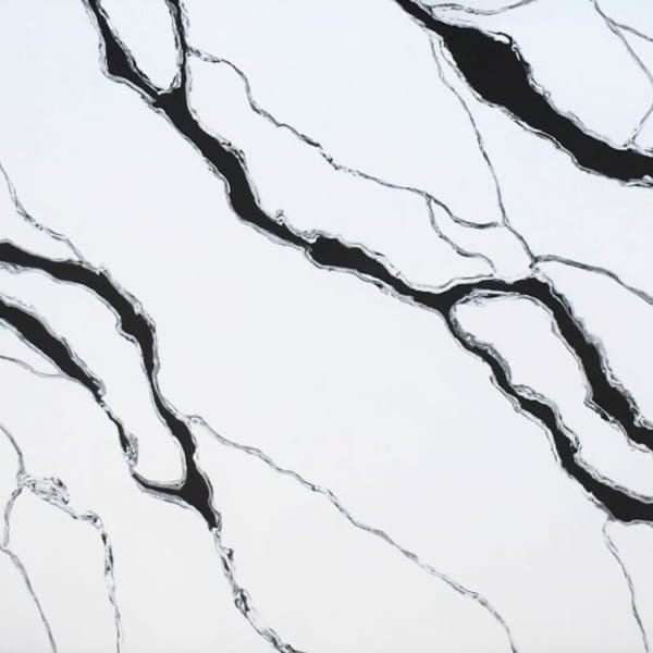 Calacatta Panda Jumbo Quartz Countertops