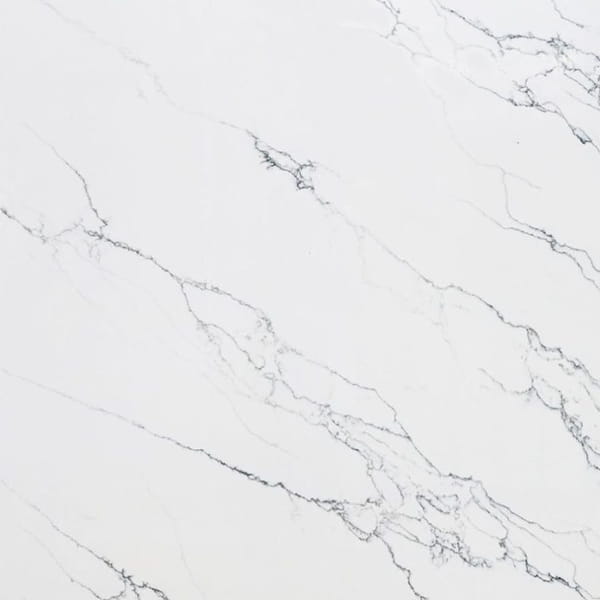 Venatino White Quartz Countertops